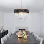 20 Inch Crystal Chandelier Ceiling and Flush Mount