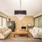 20 Inch Crystal Chandelier Ceiling and Flush Mount