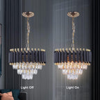 20 Inch Crystal Chandelier Ceiling and Flush Mount