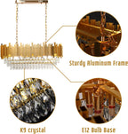 20 Inch Crystal Chandelier Ceiling and Flush Mount