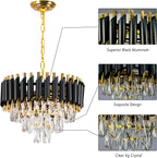 20 Inch Crystal Chandelier Ceiling and Flush Mount
