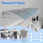 Front Door Canopy Outdoor Awning Window Patio