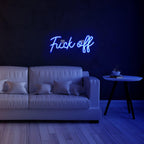Fuck Off Neon Sign Word LED Wall Light