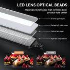 Full Screen Photography Lighting Kit -7500K Photo Studio (2 Pack)