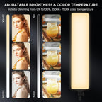 Full Screen Photography Lighting Kit -7500K Photo Studio (2 Pack)
