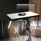 Full Screen Photography Lighting Kit -7500K Photo Studio (2 Pack)