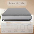Full Size Mattress Memory Foam Anti-Slip Pressure Relief