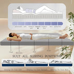 Full Size Mattress Memory Foam Anti-Slip Pressure Relief