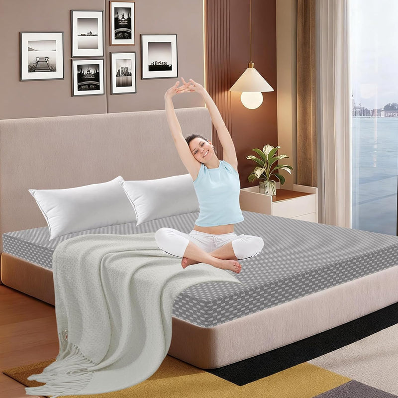 Full Size Mattress Memory Foam Anti-Slip Pressure Relief