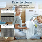 Full Size Mattress Memory Foam Anti-Slip Pressure Relief