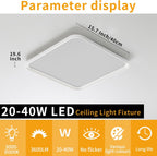 Full Spectrum Ceiling Light Modern Round LED