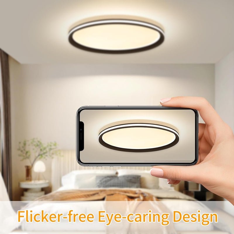Full Spectrum Ceiling Light Modern Round LED