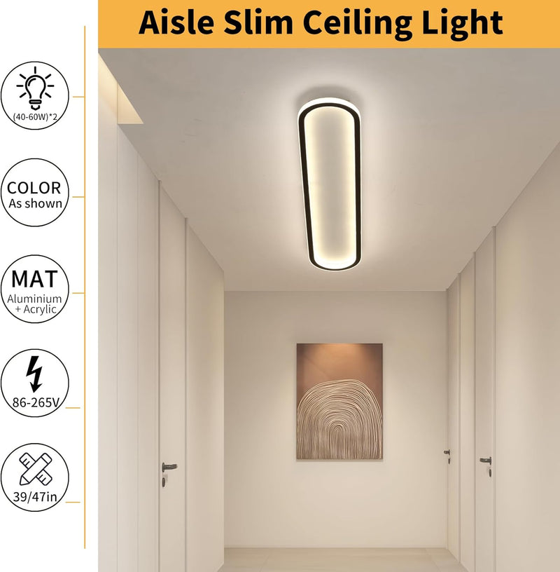 Full Spectrum Ceiling Light Modern Round LED