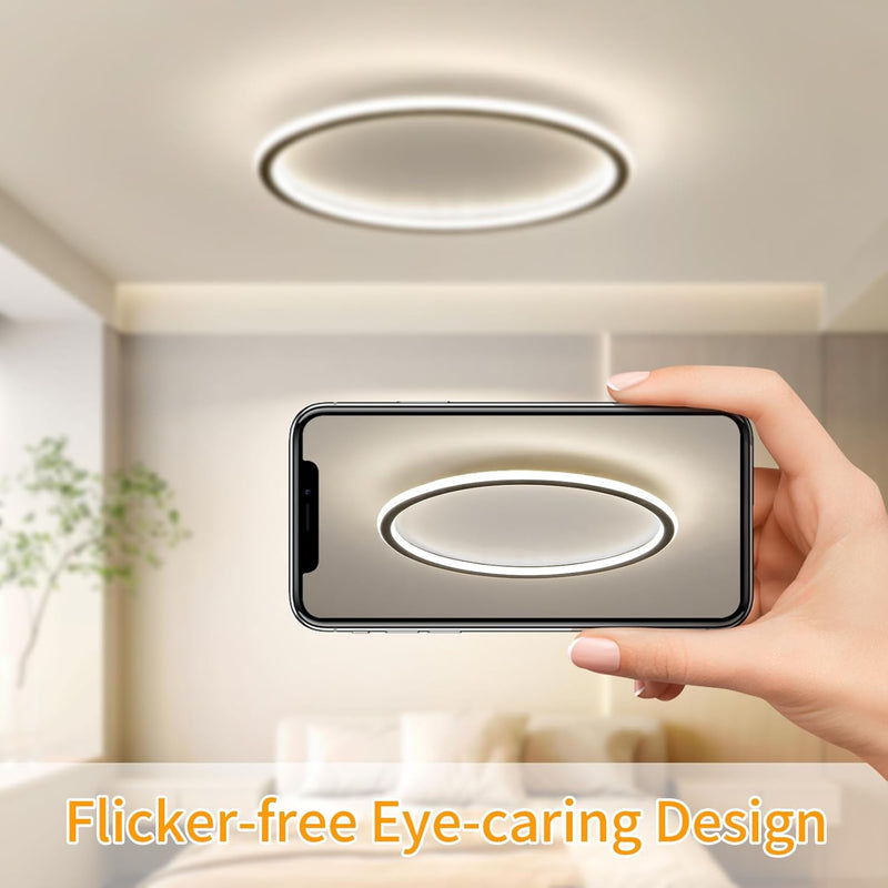 Full Spectrum Ceiling Light Modern Round LED