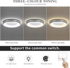 Full Spectrum Ceiling Light Modern Round LED