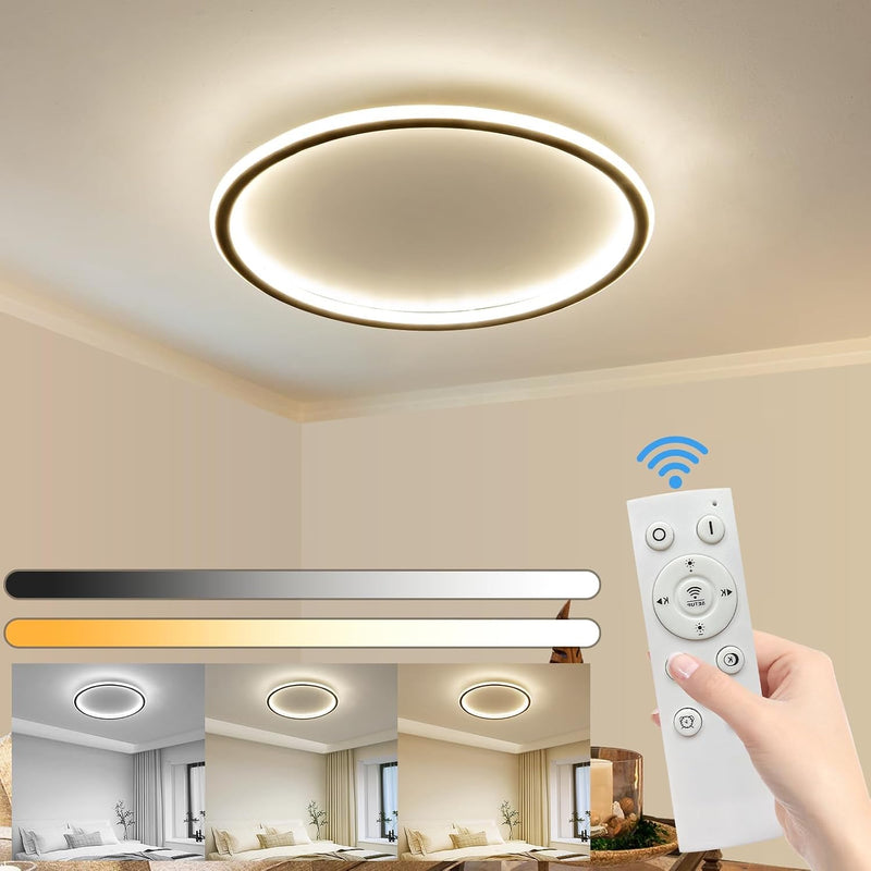 Full Spectrum Ceiling Light Modern Round LED