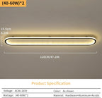 Full Spectrum Ceiling Light Modern Round LED
