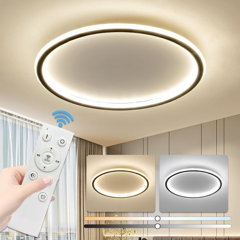 Full Spectrum Ceiling Light Modern Round LED