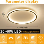 Full Spectrum Ceiling Light Modern Round LED