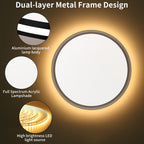 Full Spectrum Ceiling Light Modern Round LED