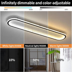 Full Spectrum Ceiling Light Modern Round LED