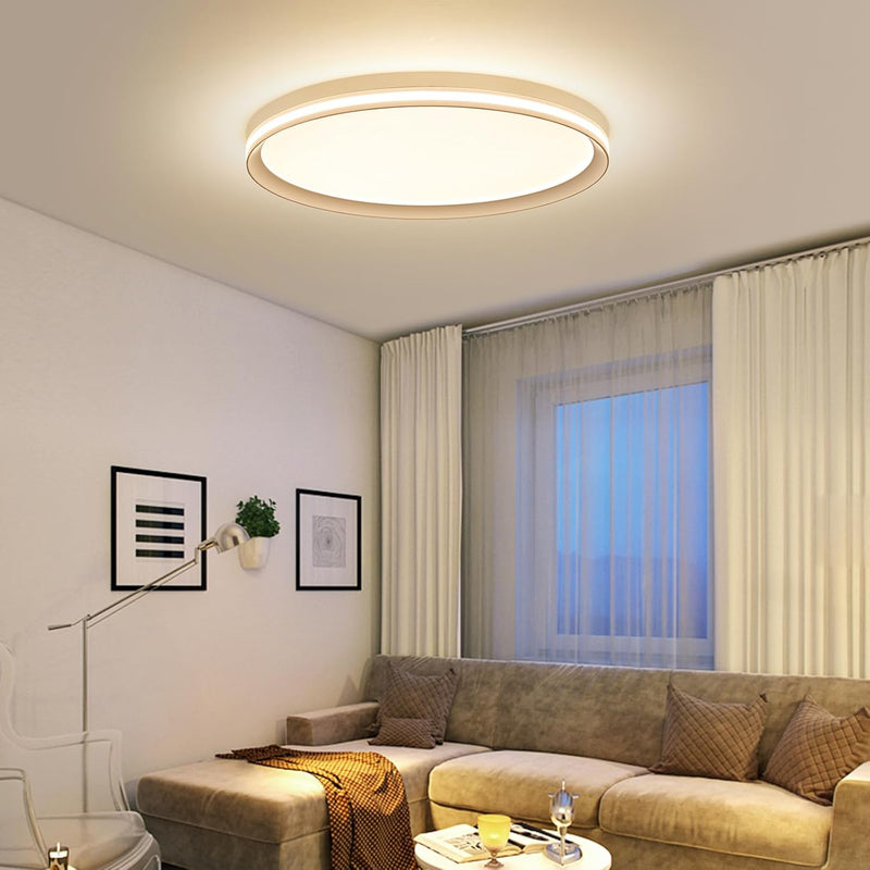 Full Spectrum Ceiling Light Modern Round LED