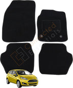 Fully Tailored Car Mats for Ford Fiesta Floor (Set of 4)
