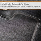 Fully Tailored Car Mats for Ford Fiesta Floor (Set of 4)