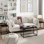 Furinno Camnus Coffee Table Metal Frame Modern