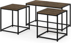 Furinno Camnus Coffee Table Metal Frame Modern
