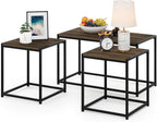 Furinno Camnus Coffee Table Metal Frame Modern