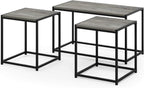 Furinno Camnus Coffee Table Metal Frame Modern