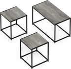 Furinno Camnus Coffee Table Metal Frame Modern