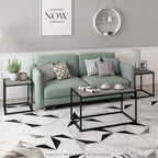 Furinno Camnus Coffee Table Metal Frame Modern