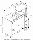Furinno Econ Multipurpose Home Office Computer Writing Desk