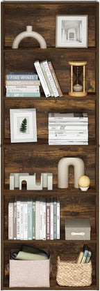 Jaya Simply Home Free Standing 6-Tier Open Storage
