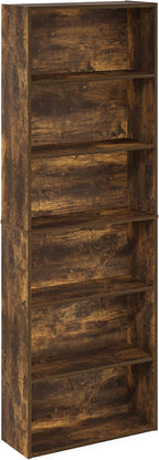 Jaya Simply Home Free Standing 6-Tier Open Storage