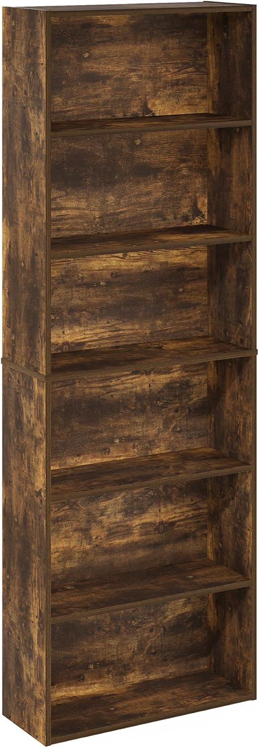Jaya Simply Home Free Standing 6-Tier Open Storage