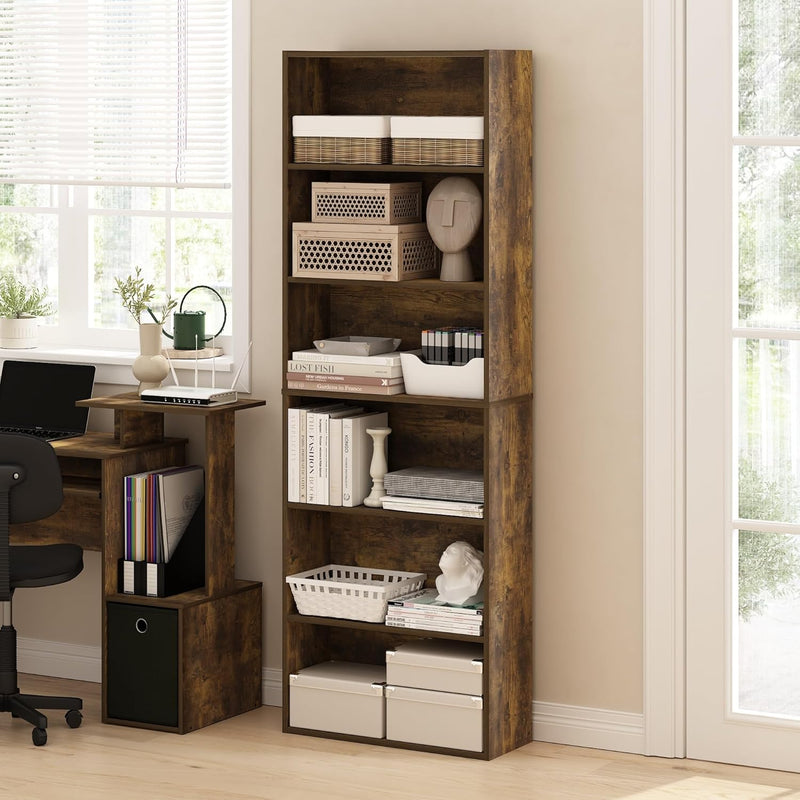 Jaya Simply Home Free Standing 6-Tier Open Storage