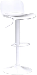 Furniture Polypropylene Bar Stools with Adjustable Height (Set of 2)