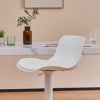Furniture Polypropylene Bar Stools with Adjustable Height (Set of 2)