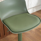 Furniture Polypropylene Bar Stools with Adjustable Height (Set of 2)