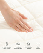 Futon Mattress Foldable Portable Floor Lounger Bed Roll