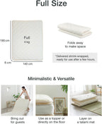 Futon Mattress Foldable Portable Floor Lounger Bed Roll