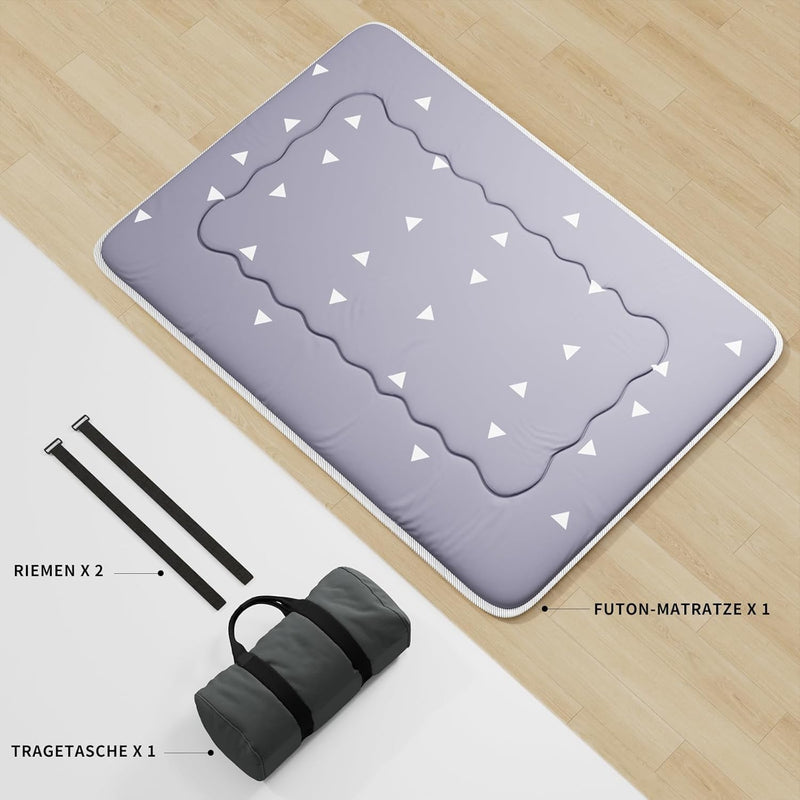 Futon Mattress Foldable Tatami Mat Portable Dormitory Sleeping