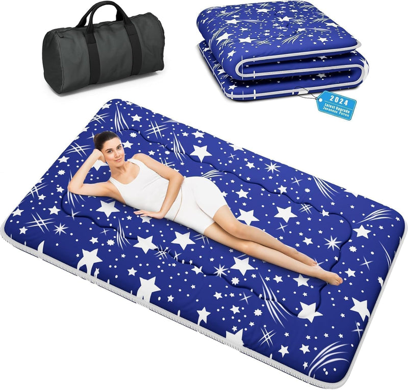 Futon Mattress Foldable Tatami Mat Portable Dormitory Sleeping