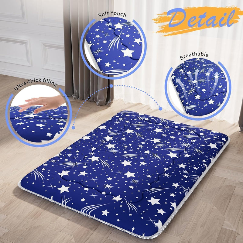 Futon Mattress Foldable Tatami Mat Portable Dormitory Sleeping