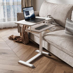 Mobile Standing Desk Upgrade Computer Workstation with Keyboard