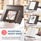 G2 Deluxe Rolling Laptop Stand Height-Adjustable Desk