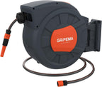 G301-25 Retractable Garden Hose Reel Wall Mounted 25m+2m